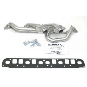 JBA Performance Exhaust 1527SJS 1 1/2" Header Shorty Stainless Steel 00-06 Jeep Wrangler 4.0L Silver Ceramic