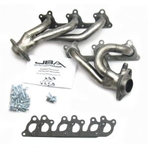 JBA Performance Exhaust 1617S 1 1/2" Header Shorty Stainless Steel 05-10 Mustang V6