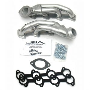 JBA Performance Exhaust 1625S-8JS 1 5/8" Header Shorty Stainless Steel 96-98 Mustang 4.6L Silver Ceramic